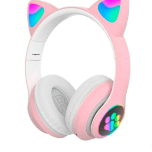 AURICULAR VINCHA BLUETOOTH CAT23M CON OREJITAS RGB